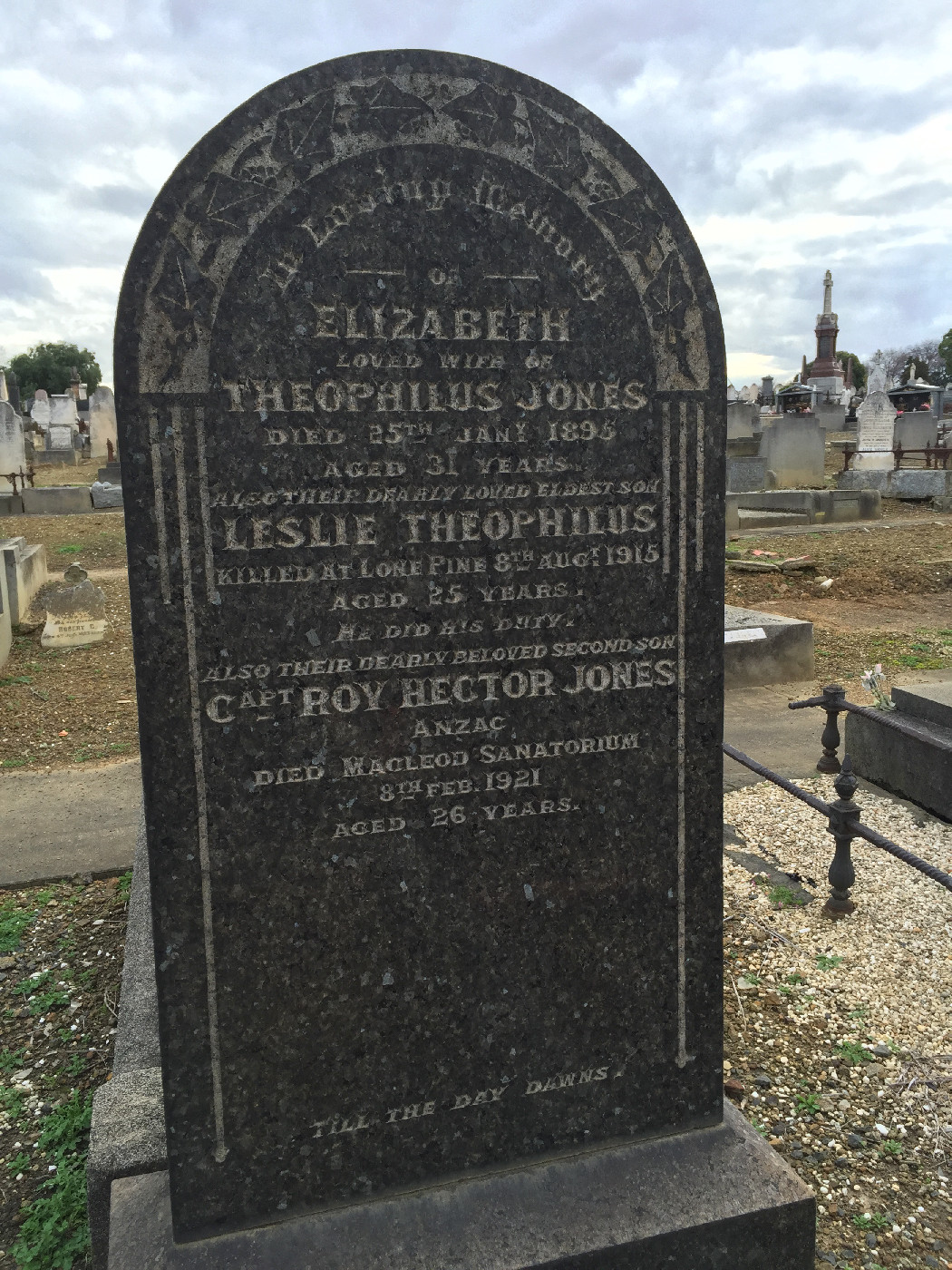 Jones, Roy Hector OW(1907)