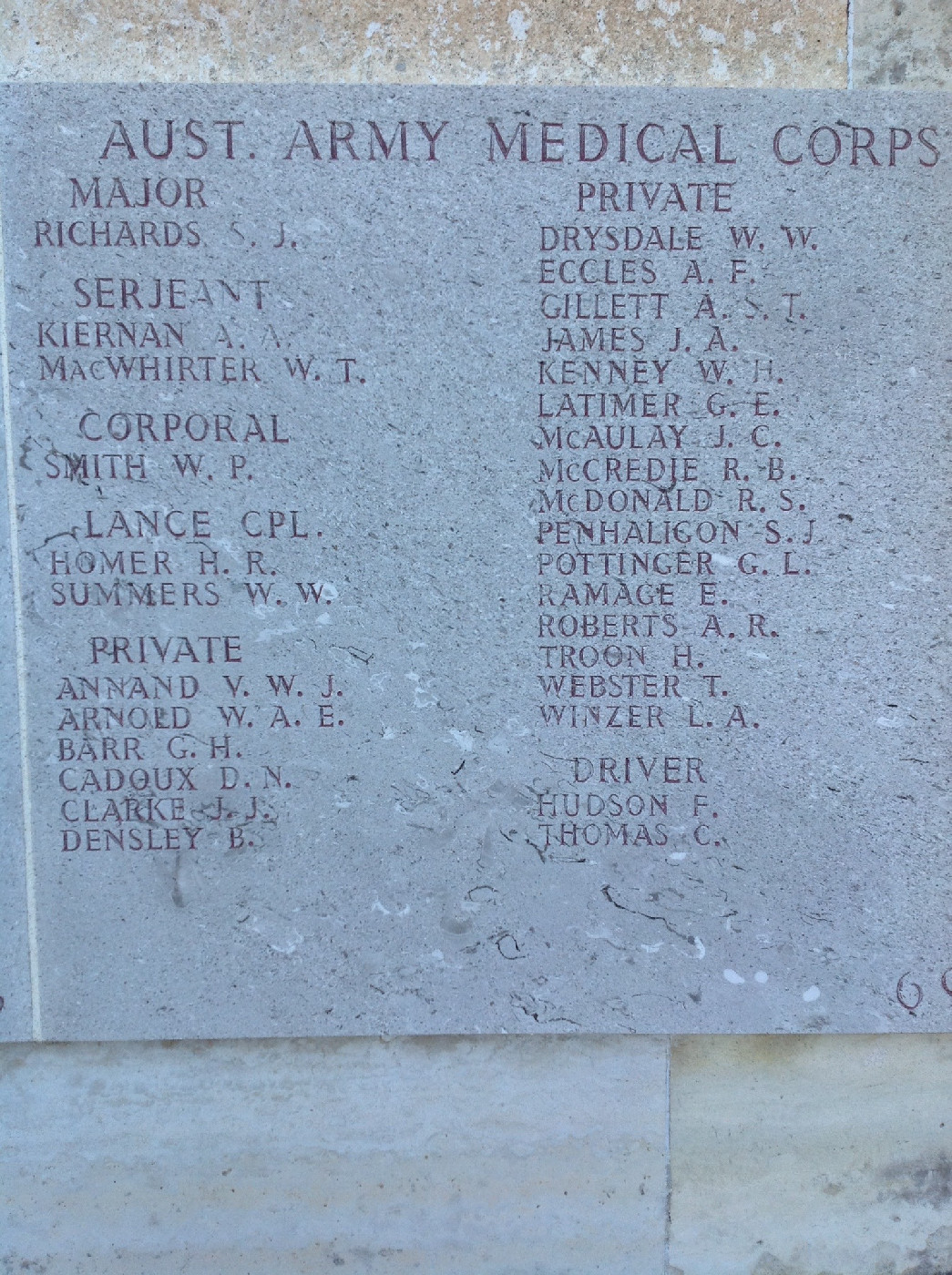 Kenney, William Harold OW(1909)