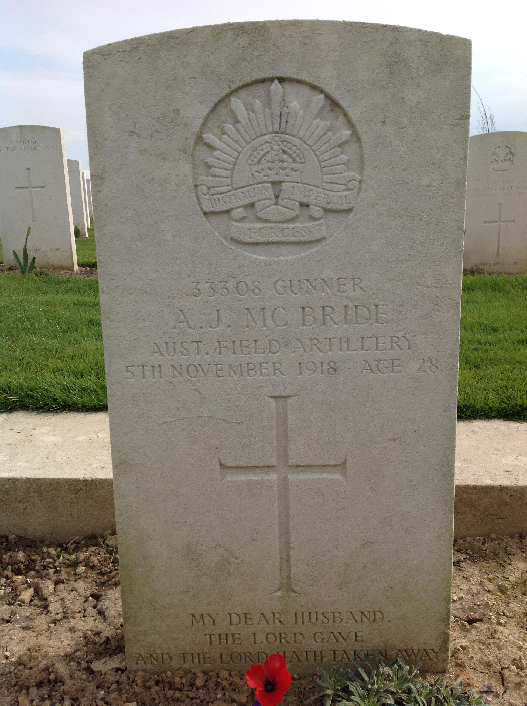 McBride, Allen James OW(1905)