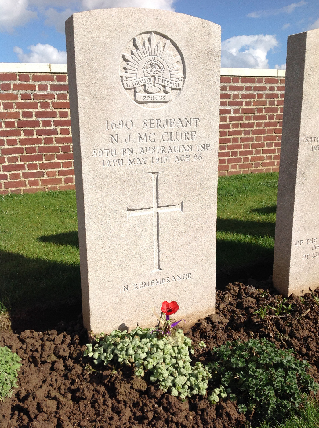 McClure, Norman John OW(1905)