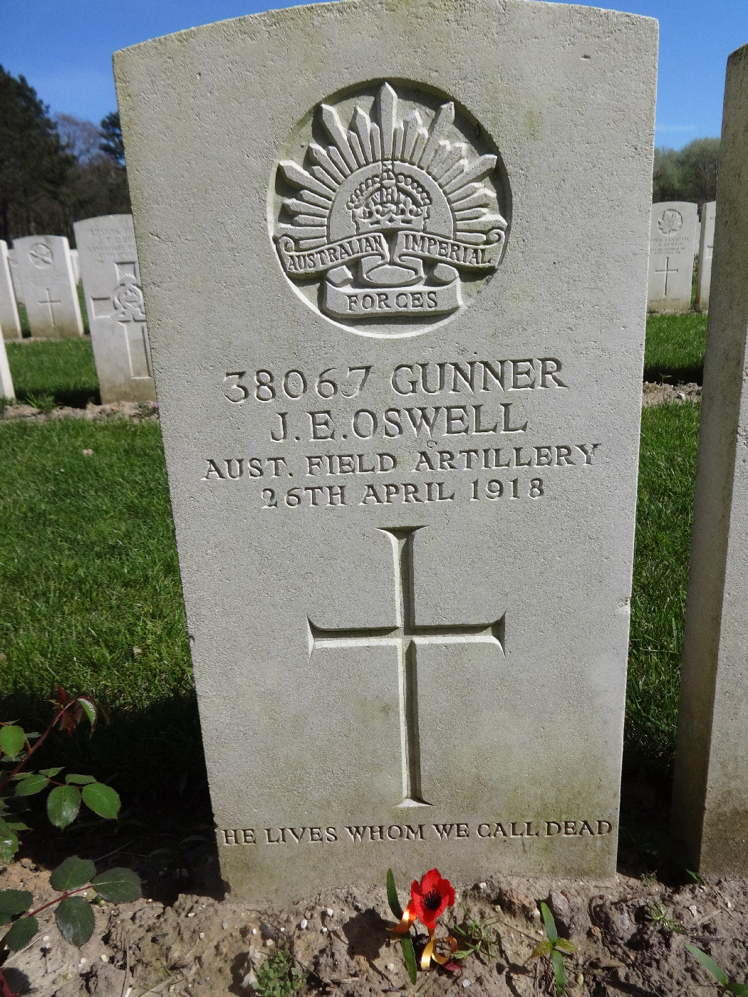 Oswell, John Ellis OW(1910)