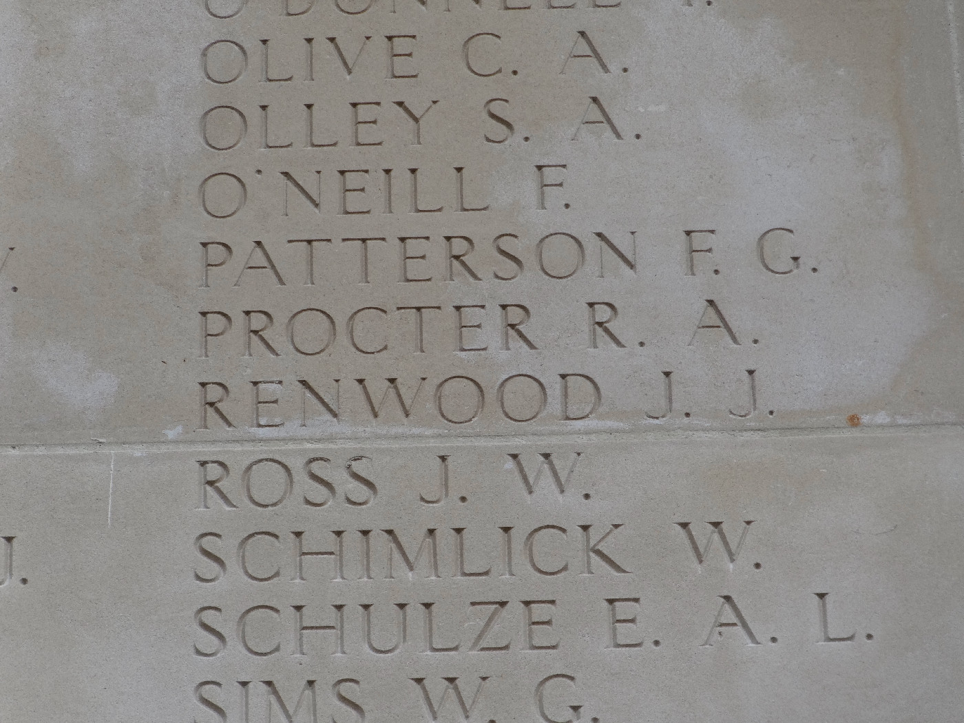 Procter, Robert Aubrey OW(1911)