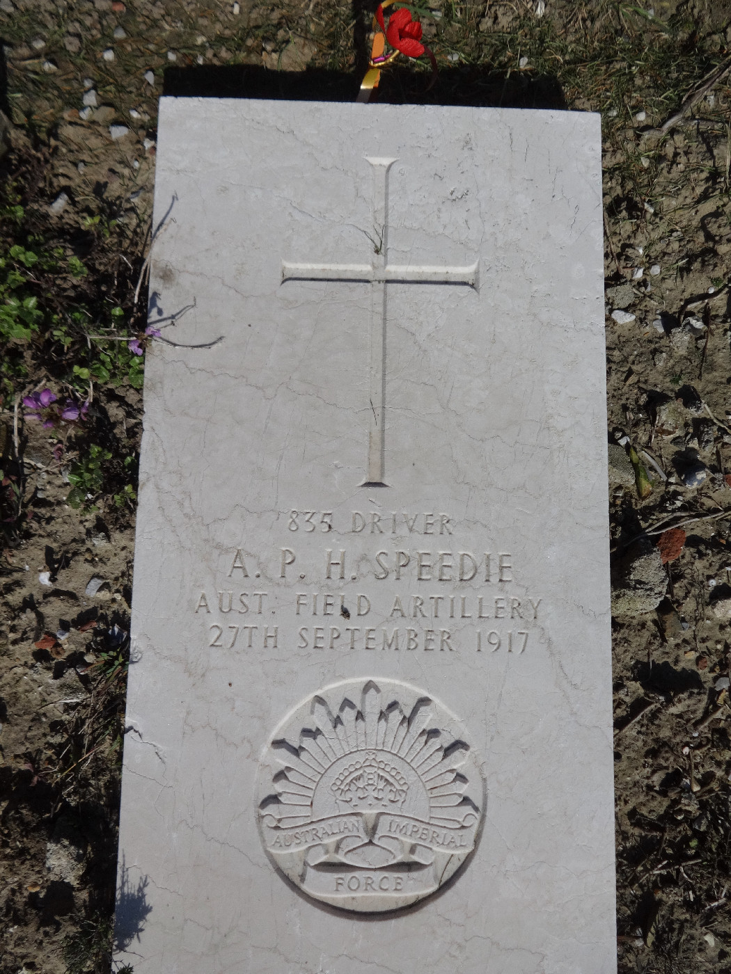 Speedie, Arthur Peter Henderson OW(1901)