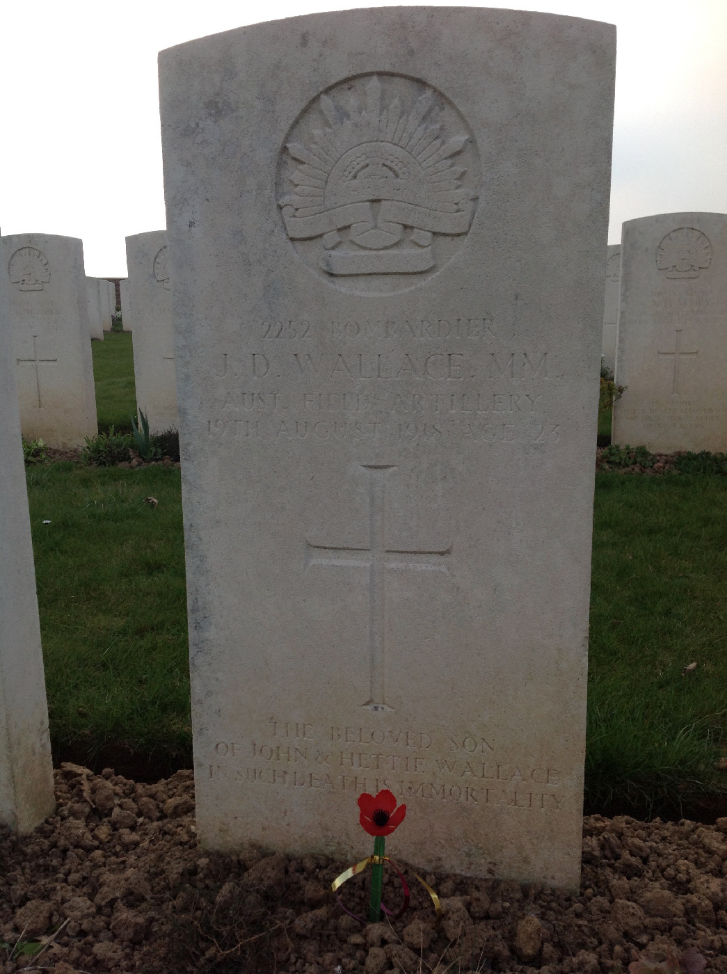 Wallace, John Dougald OW(1911)