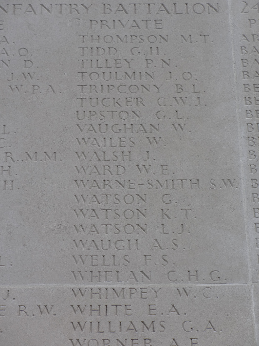 Warne-Smith, Spencer Wendell OW(1909)