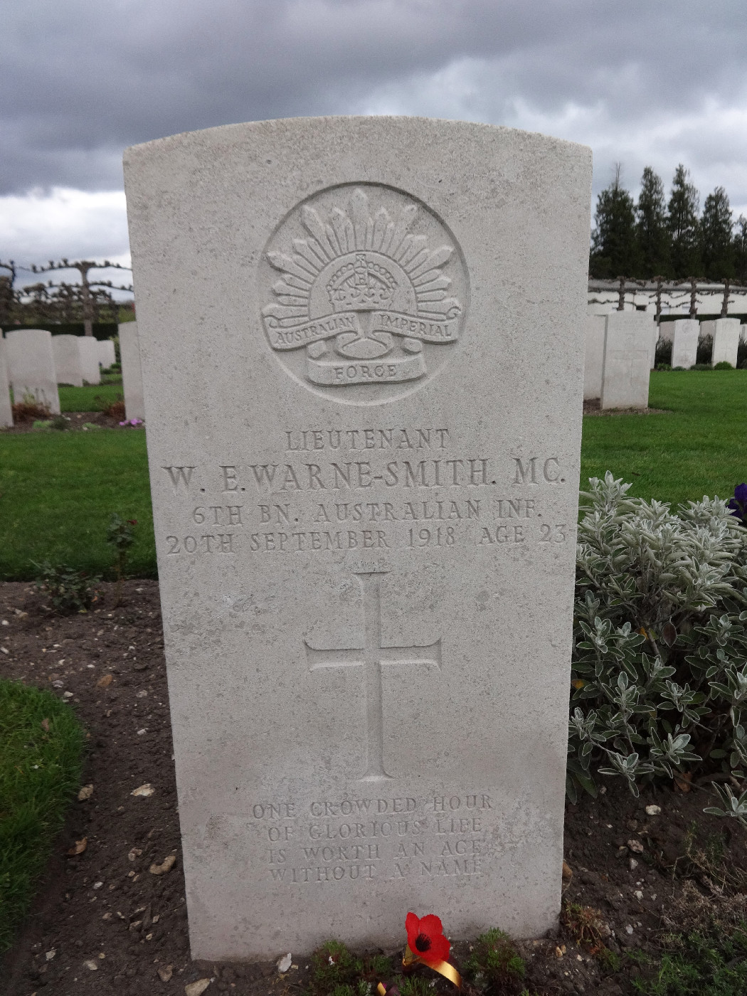 Warne-Smith, Waldo Esmond OW(1909)