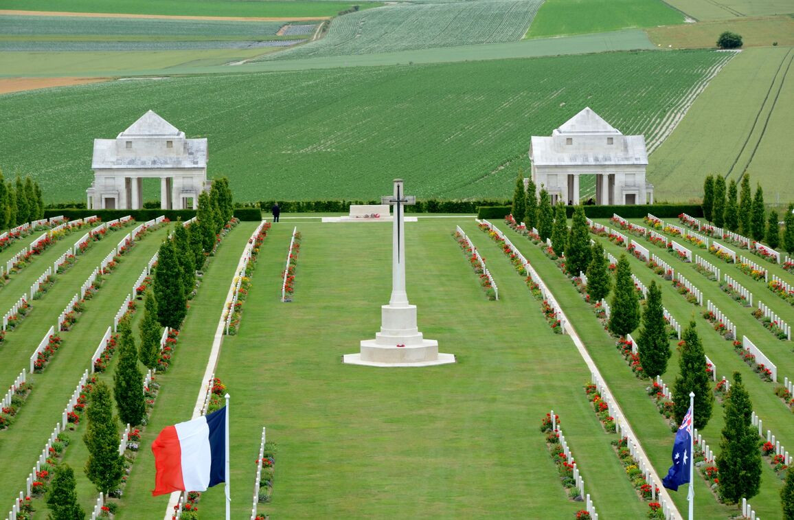 Villers-Bretonneux source CWGC.