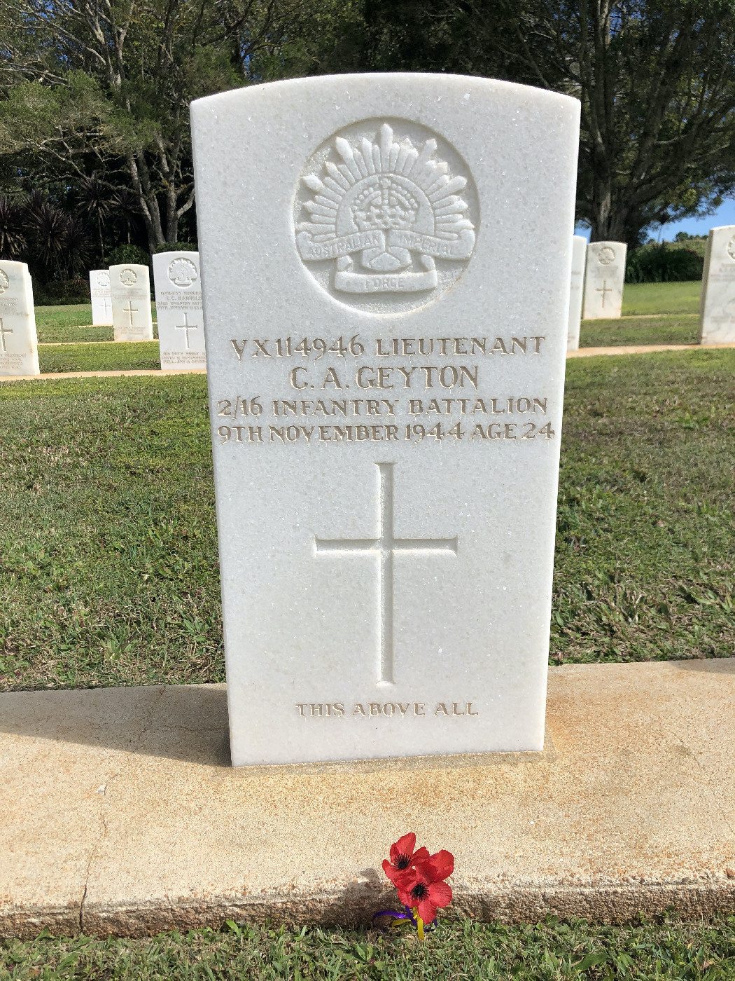 Geyton, Charles Arthur OW(1935)