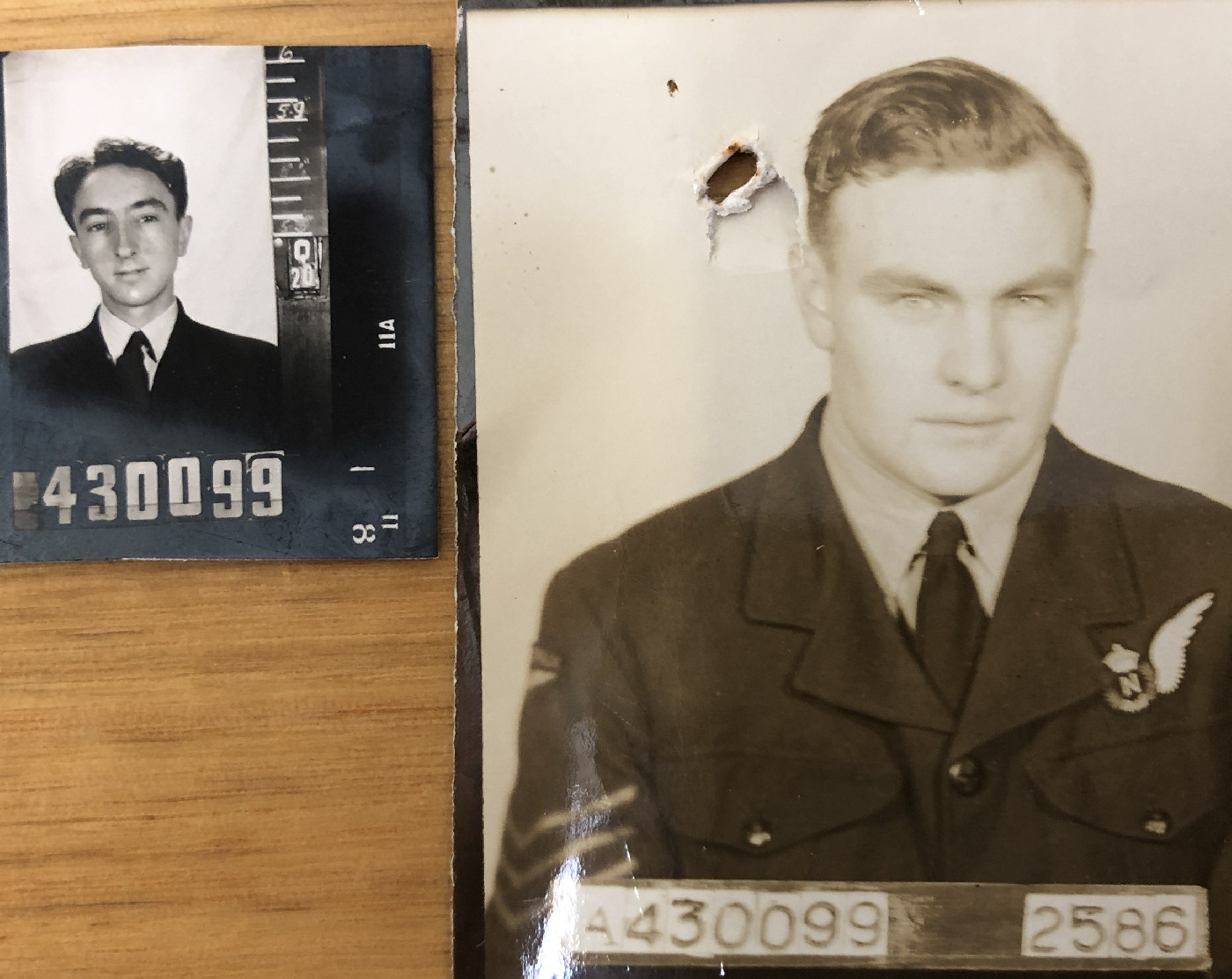 There are two photos in his NAA file - to resolve which is the correct one