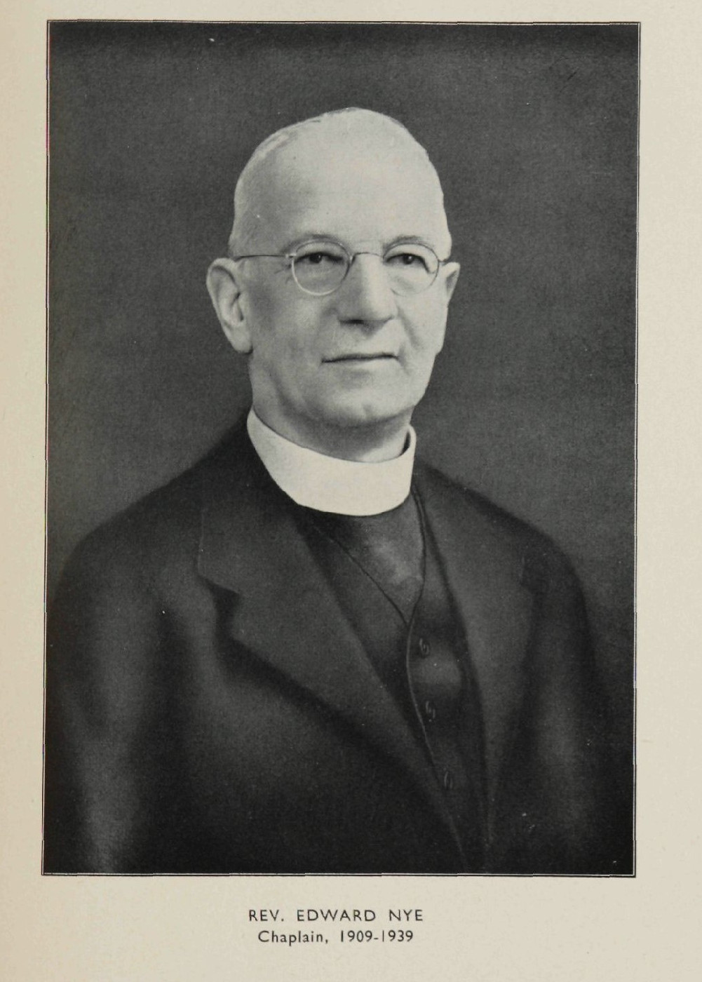 Rev Edward Nye