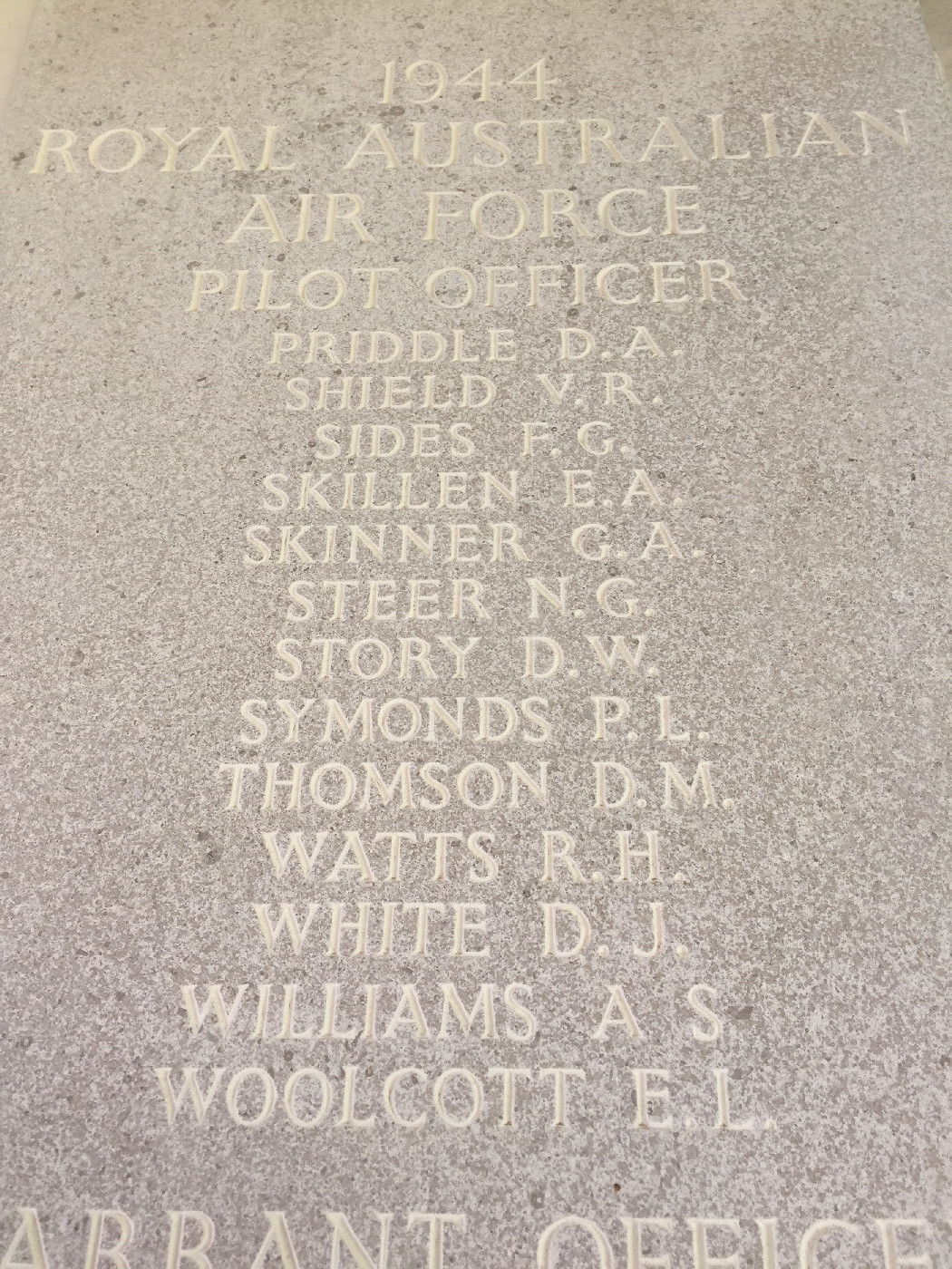 Williams, Alan Samuel OW(1934)