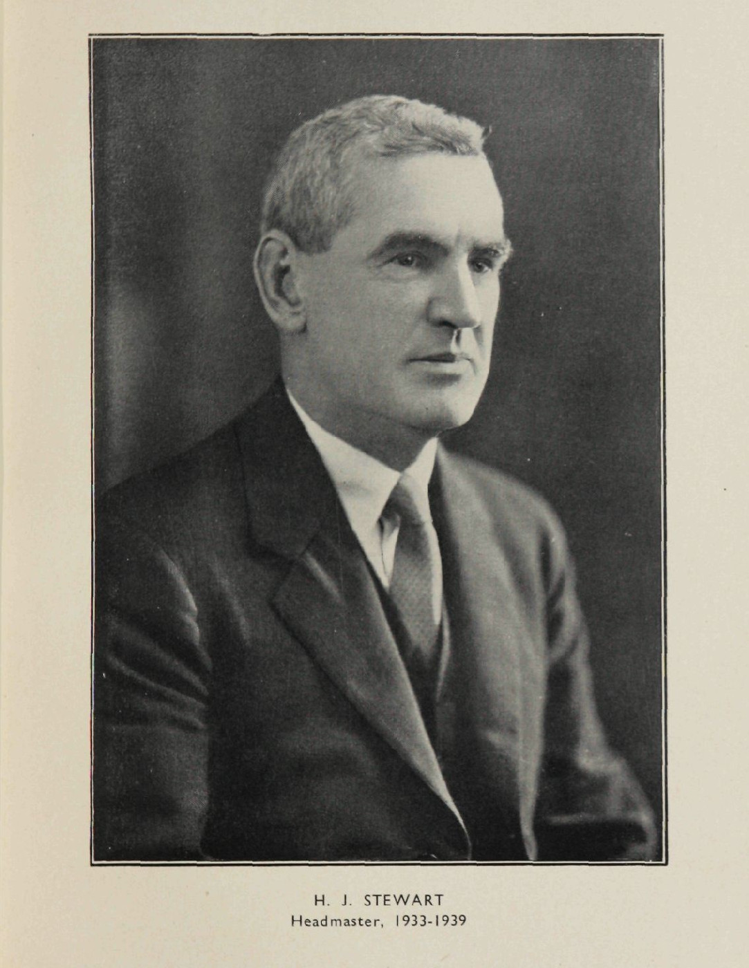 Stewart, Mr Harold J (OBE)