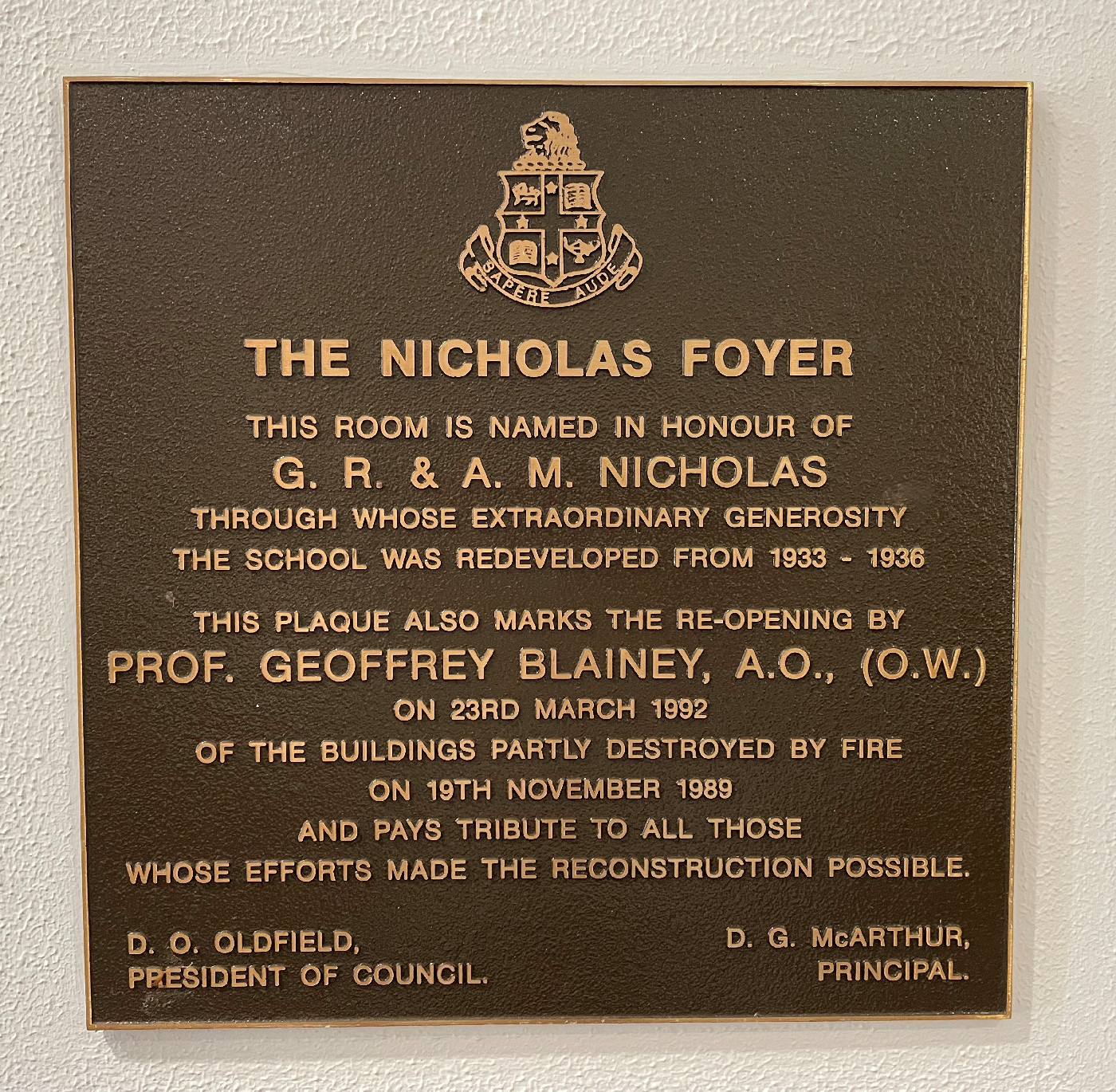 The Nicholas Foyer