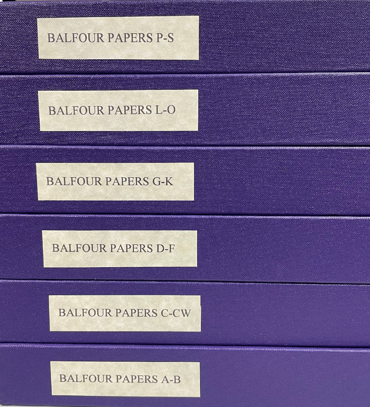 Balfour Papers