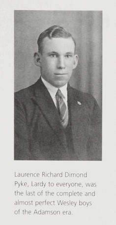 Pyke, Laurence Richard Dimond