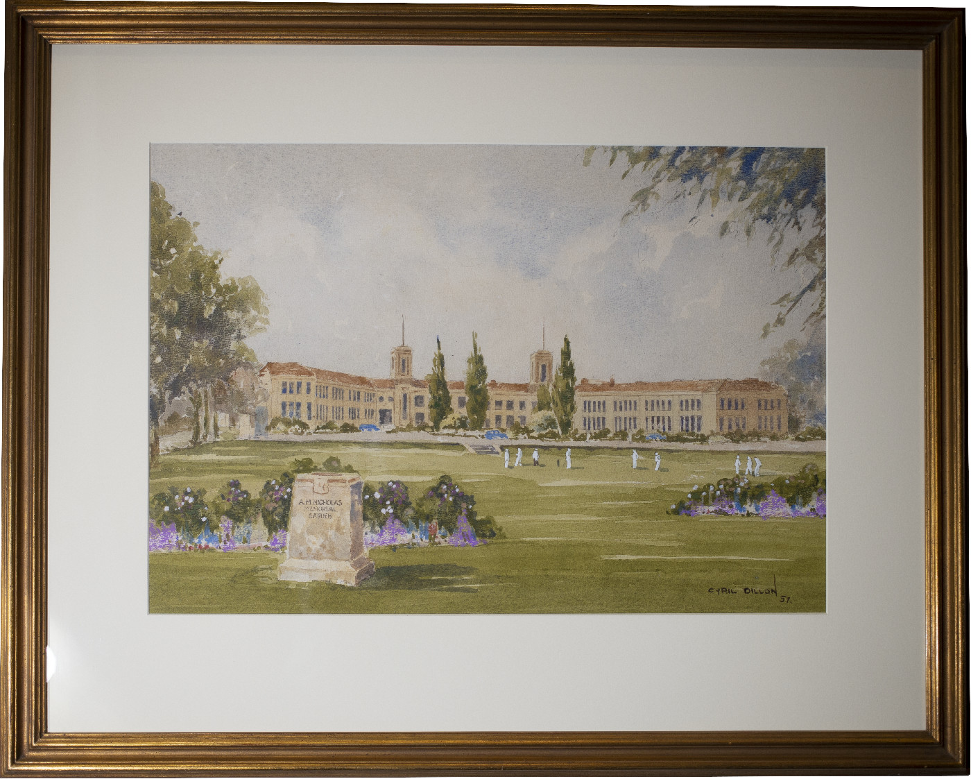 Painting by Cyril Dillon